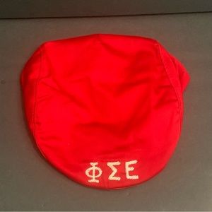 Vintage Sorority Ivy League Gatsby Hat Size 7 Red